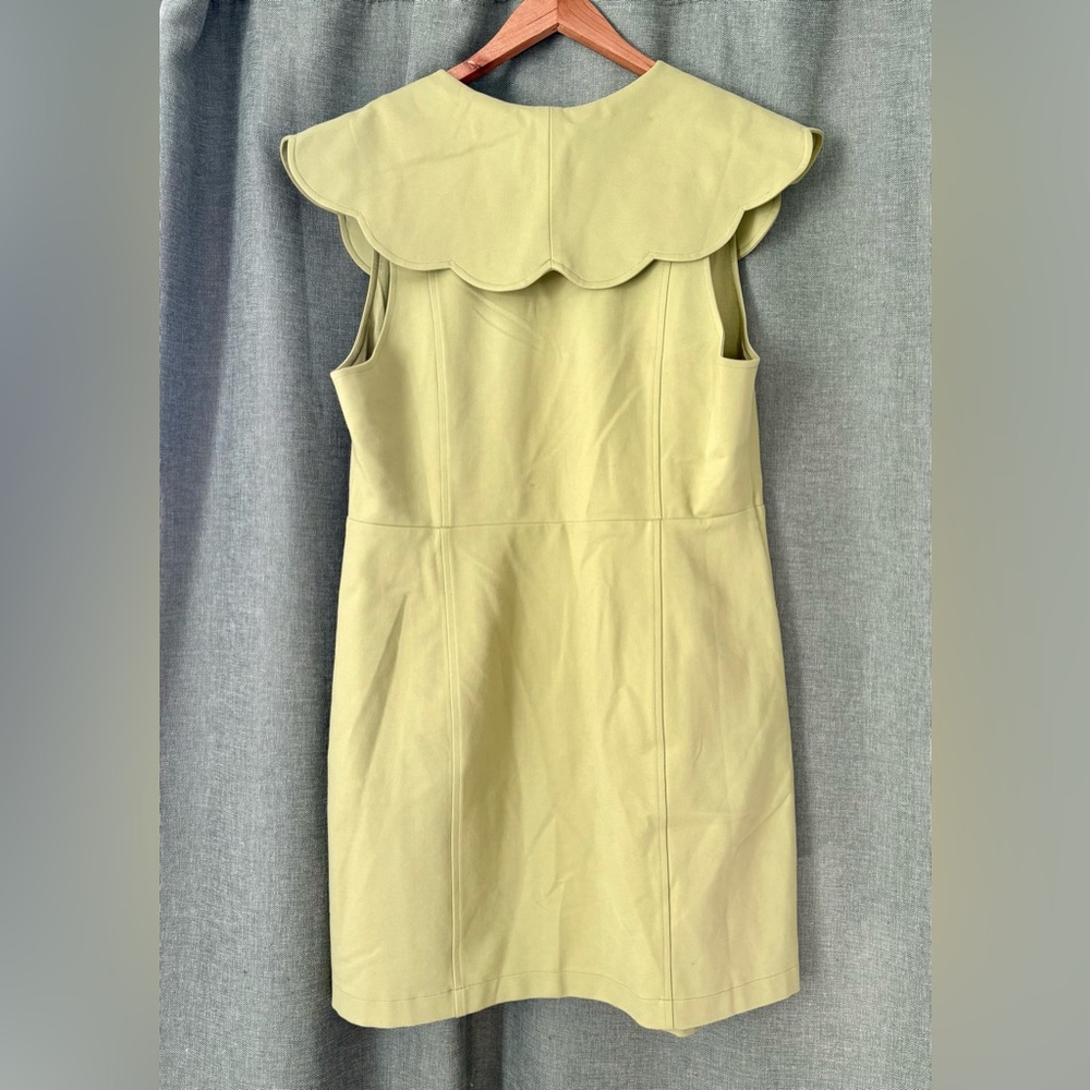 Anthropologie Maeve Scalloped Buttondown Dress size XL - Picture 5 of 8